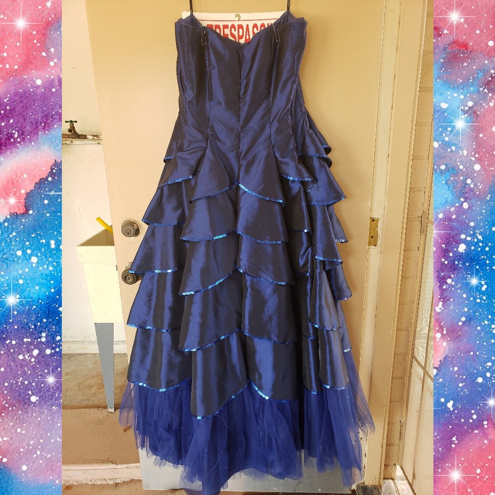 Blue Prom Dress